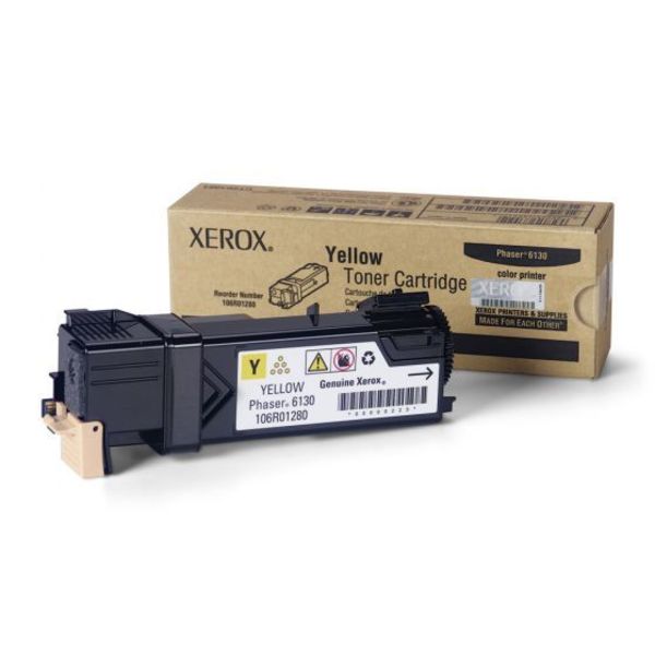 Generic Replacment Cartridge For XEROX PHASER COMP. 6130 YELLOW 106R01280